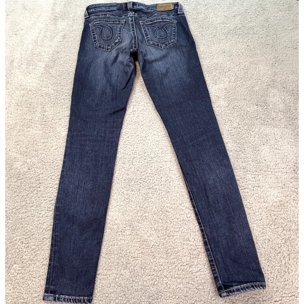 Big Star‎ 1974 Alex Skinny Jeans  29 Women Blue Dark Wash Low Rise Denim - Picture 12 of 16